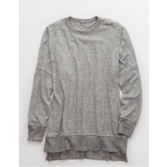 American Eagle Aerie Plush Hometown Oversized Sweatshirt - Picture 2 of 8